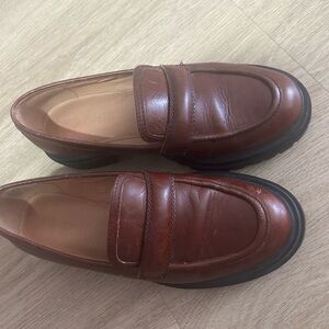 Madewell Burgundy  Loafers